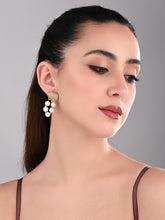 Multi-Pearl Cluster Earrings